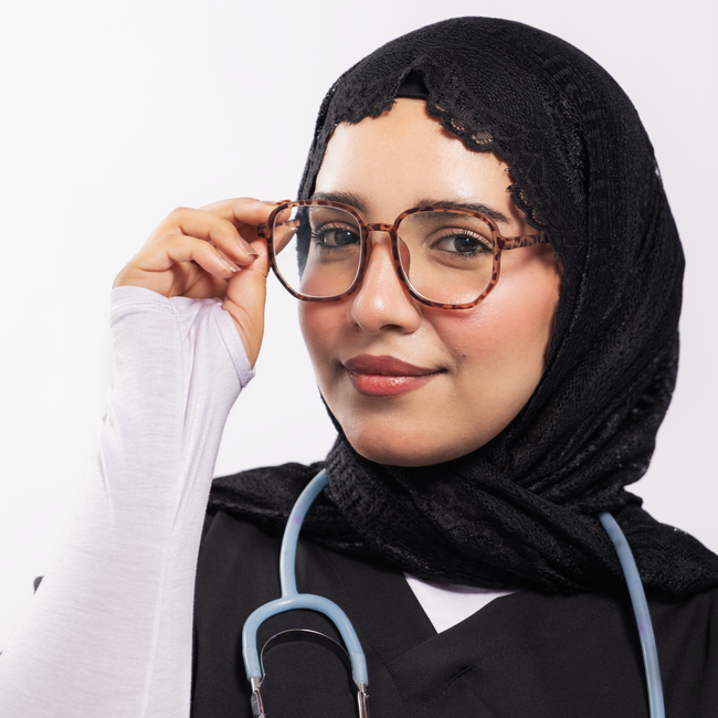 Bálint Réka optometrista portréja
